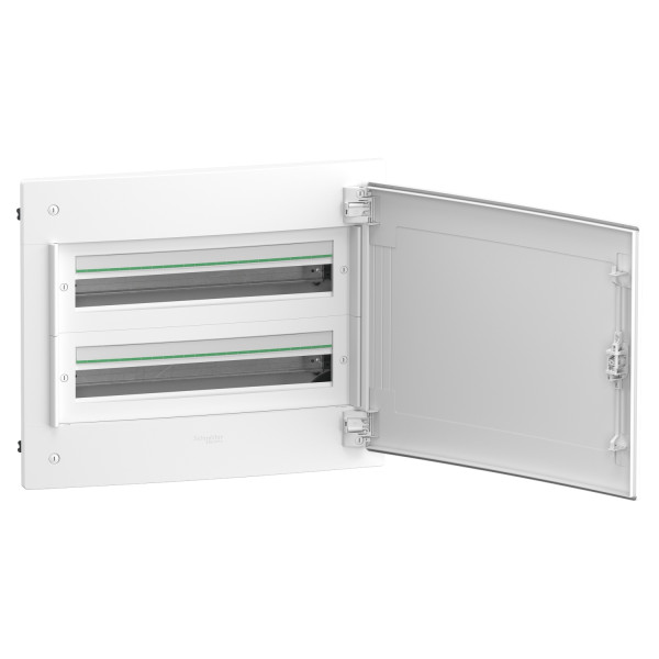 Щит розподільчий врізний, 2 ряди, 48 модулів, білі двері, PrismaSeT XS Schneider Electric LVSXN224