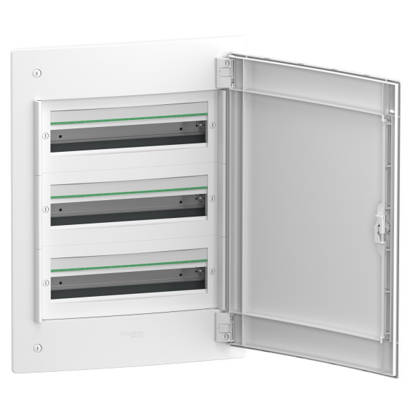 Щит розподільчий врізний, 3 ряди, 54 модулі, білі двері, PrismaSeT XS Schneider Electric LVSXN318