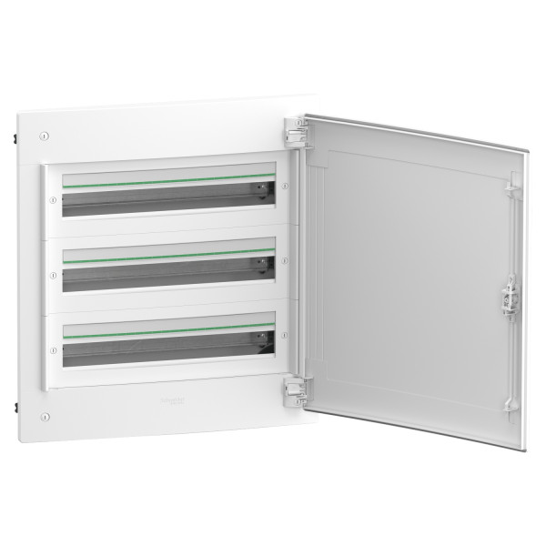 Щит распределительный врезной, 3 ряда, 72 модуля, белые двери, PrismaSeT XS Schneider Electric LVSXN324
