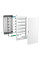 Щит розподільчий врізний, 6 рядів, 144 модулі, білі двері, PrismaSeT XS Schneider Electric LVSXN624