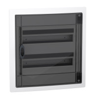 Щит розподільчий врізний, 2 ряди, 36 модулів, димчасті двері, PrismaSeT XS Schneider Electric LVSXP218