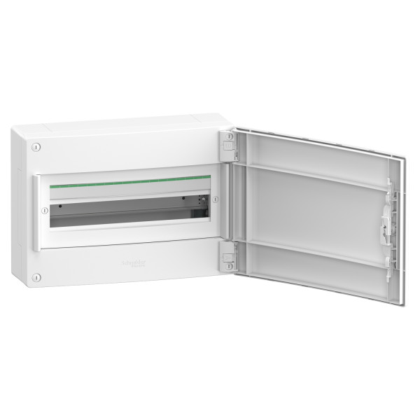 Щит розподільчий навісний, 1 ряд, 18 модулів, білі двері, PrismaSeT XS Schneider Electric LVSXQ118