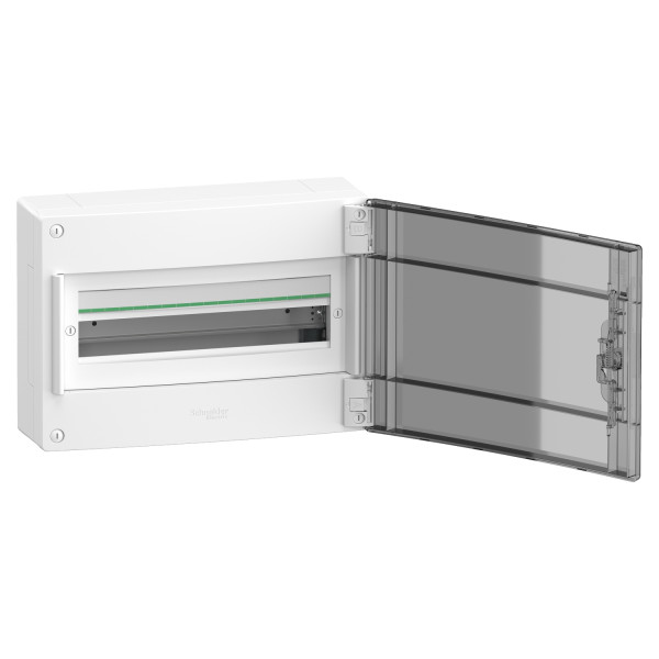 Щит розподільчий навісний, 1 ряд, 18 модулів, димчасті двері, PrismaSeT XS Schneider Electric LVSXR118