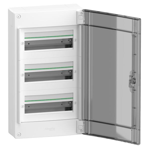 Щит розподільчий навісний, 3 ряди, 39 модулів, димчасті двері, PrismaSeT XS Schneider Electric LVSXR313