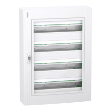 Щит розподільчий навісний, 4 ряди, 96 модулів, прозорі двері, PrismaSeT XS Schneider Electric LVSXR424