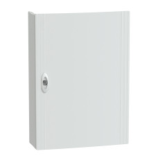 Щит мультимедійний навісний 3 ряда, 18 модулів, білі двері, PrismaSeT XS Schneider Electric LVSXV318