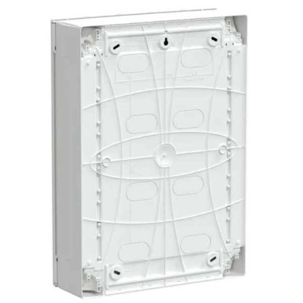 Щит мультимедійний навісний 3 ряда, 18 модулів, білі двері, PrismaSeT XS Schneider Electric LVSXV318