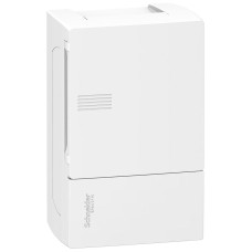 Щит Resi9 MP 1ряд/4 модуля, навісний, білі дверцята Schneider Electric MIP12104