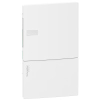 Щит Resi9 MP 1ряд/4 модулів, внутрішній, білі дверцята Schneider Electric MIP22104