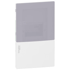 Щит Resi9 MP 1ряд/4 модулів, внутрішній, сірі дверцята Schneider Electric MIP22104T