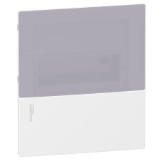 Щит Resi9 MP 1ряд/8 модулів, внутрішній, сірі дверцята Schneider Electric MIP22108T
