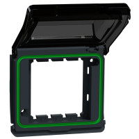 Крышка бокса для механизмов Unica New IP55 Mureva Styl, Черная, Schneider Electric MUR35110