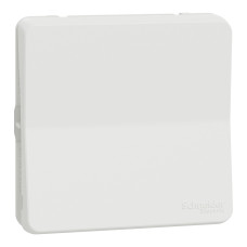 Вставка кнопкового вимикача 1-клавішного Mureva Styl, IP55,Білий, Schneider Electric MUR39027