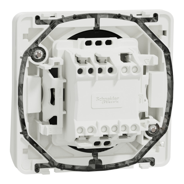 Вставка перемикача 1-клавішного Mureva Styl, IP55,Білий, Schneider Electric MUR39723