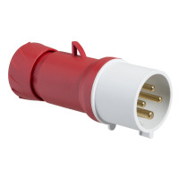 Штекерна вилка, гвинтова, 16А, 3P+E, IP44, 380-415В, Schneider Electric PKE16M434