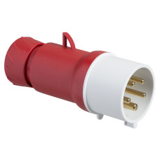 Штекерна вилка, гвинтова, 32А, 3P+N+E, IP44, 380-415В, Schneider Electric PKE32M435