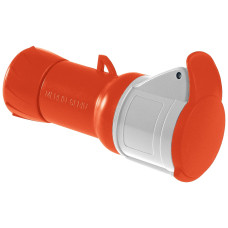Розетка кабельна, гвинтова, 16А, 3P+E, IP44, 380-415В, Schneider Electric PKF16M434