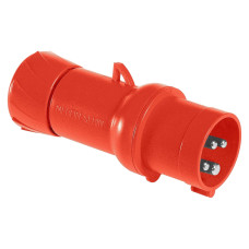 Штекерна вилка, безгвинт, 16А, 3P+E, IP44, 380-415В, Schneider Electric PKX16M434