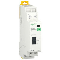 Контактор 1P+N 20A 2NO ~230В/50Гц, Resi9 Schneider Electric R9C20220