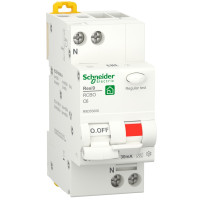 Диференційний автомат 6kA 1P+N 6A C 30mA А, Resi9 Schneider Electric R9D55606