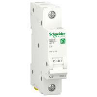 Автоматичний вимикач 6kA 1P 6A C, Resi9 Schneider Electric R9F12106