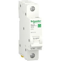 Автоматичний вимикач 6kA 1P 10A C, Resi9 Schneider Electric R9F12110