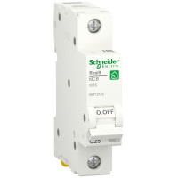 Автоматический выключатель 6kA 1P 25A C, Resi9 Schneider Electric R9F12125