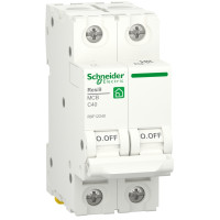Автоматичний вимикач 6kA 2P 40A C, Resi9 Schneider Electric R9F12240