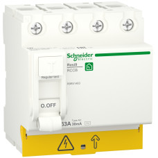 Пристрій захисного відключення 4P 63A 30mA АС, Resi9 Schneider Electric R9R51463