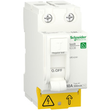 Пристрій захисного відключення 2P 40A 300mA АС, Resi9 Schneider Electric R9R54240