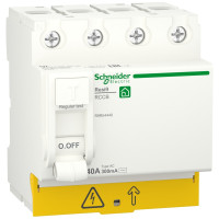 Устройство защитного отключения 4P 40A 300mA АС, Resi9 Schneider Electric R9R54440