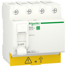 Пристрій захисного відключення 4P 63A 300mA АС, Resi9 Schneider Electric R9R54463