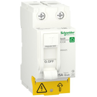 Пристрій захисного відключення 2P 25A 10mA А, Resi9 Schneider Electric R9R60225