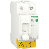 Пристрій захисного відключення 2P 40A 30mA А, Resi9 Schneider Electric R9R61240