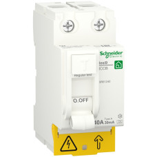 Пристрій захисного відключення 2P 40A 30mA А, Resi9 Schneider Electric R9R61240