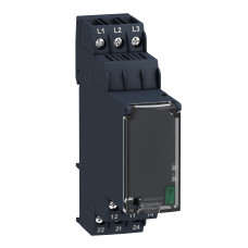 РЕЛЕ КОНТРОЛЮ ТРИФАЗНОЇ НАПРУГИ 183/528В Schneider Electric RM22TG20