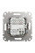 Розетка USB подвійна А+А, 2.1А, 230В, Бежевий, Sedna Design SDD112401