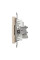 Розетка TV кінцева, 4дБ, Бежевий, Sedna Design SDD112471