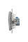 Комп'ютерна розетка RJ45, кат. 6, неекр. UTP, Алюміній, Sedna Design SDD113461