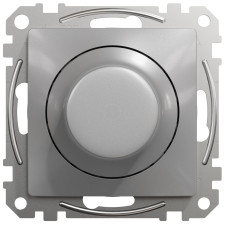 Світлорегулятор поворотний LED, 230В, 100Вт, Алюміній, Sedna Design SDD113502