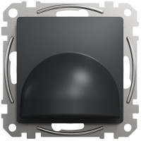 Розетка кабельна, 25А-250В, Чорно-сірий, Sedna Design SDD114903