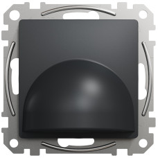 Розетка кабельна, 25А-250В, Чорно-сірий, Sedna Design SDD114903