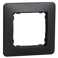 Рамка 1-постова, Чорно-сірий, Sedna Design SDD314801