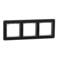 Рамка 3-постовая, Матовое стекло, Sedna Elements SDD362803
