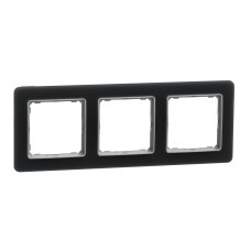 Рамка 3-постова, Матове скло, Sedna Elements SDD362803
