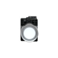 КНОП.З ПІДСВ.,LED,220В,БІЛА,1НВ Schneider Electric XA2EW31M1