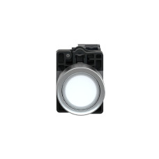 КНОП.З ПІДСВ.,LED,220В,БІЛА,1НВ Schneider Electric XA2EW31M1