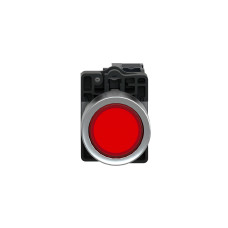 КНОП.З ПІДСВ.,LED,24В,ЧЕРВ.,1НВ Schneider Electric XA2EW34B1