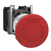КНОПКА АВАРІЙНА ГРИБК ЧЕРВ Д 22 Schneider Electric XB4BS84441