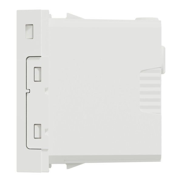 Розетка USB зарядна 2.4А, тип А+С, 1 модуль, білий, Unica NEW NU301618